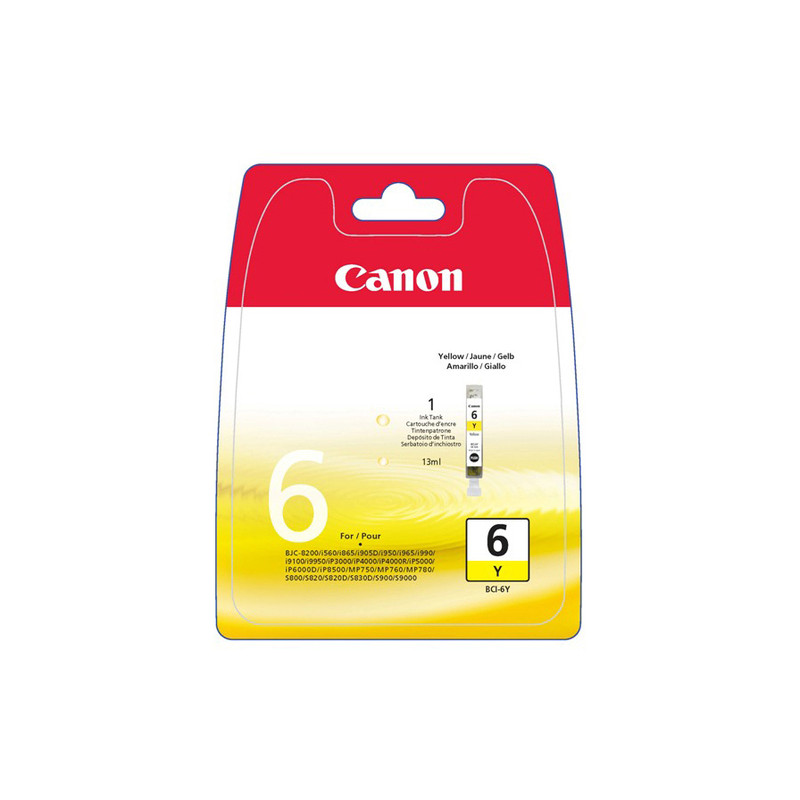 CANON BCI6Y YELLOW INK TANK