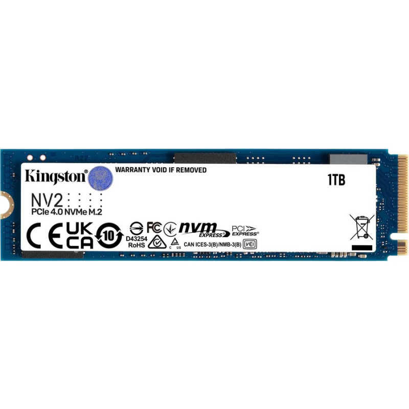 KINGSTON 1000G NV2 M.2 2280 NVMe SSD NV2 PCIe 4.0