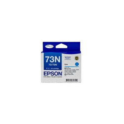 EPSON 73N STD CAP DURABRITE INK CARTRIDGE CYAN