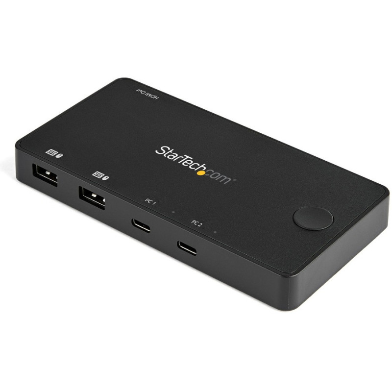 StarTech.com 2 Port USB-C Alt-Mode Compact KVM Switch