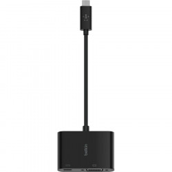 BELKIN USB-C to VGA + Charge Adapter BLK (60W P