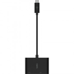 BELKIN USB-C to VGA + Charge Adapter BLK (60W P