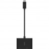 BELKIN USB-C to VGA + Charge Adapter BLK (60W P