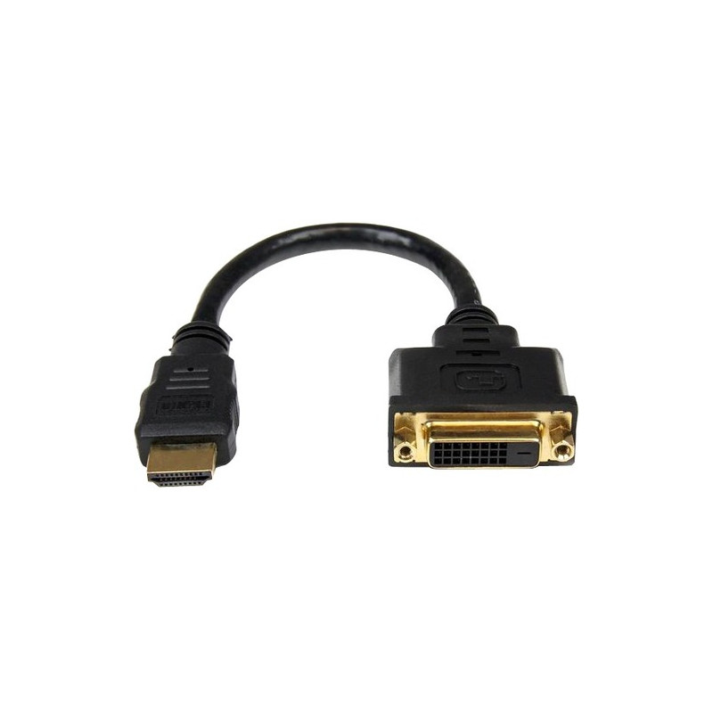 StarTech.com 8in HDMI to DVI-D Video Cable Adapter