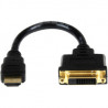 StarTech.com 8in HDMI to DVI-D Video Cable Adapter