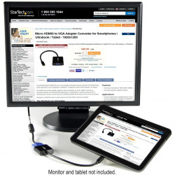 StarTech.com HDMI to VGA Smartphones / Tablet