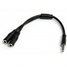 StarTech.com 3.5mm Headset Splitter