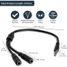 StarTech.com 3.5mm Headset Splitter