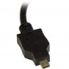StarTech.com Micro HDMI to DVI-D Adapter M/F - 8in