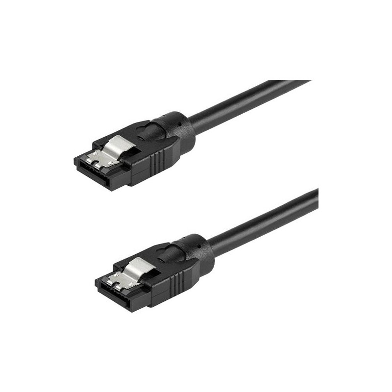 StarTech.com Cable - 0.3 m Round SATA Cable - 6Gbs