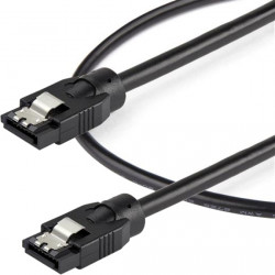 StarTech.com Cable - 0.3 m Round SATA Cable - 6Gbs