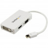 StarTech.com mDP to VGA DVI HDMI-3-in-1 Adapter