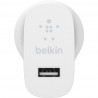 BELKIN SINGLE PORT 12W USB-A HOME WALL CHARGER