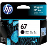 HP 67 BLACK ORIGINAL INK CARTRIDGE