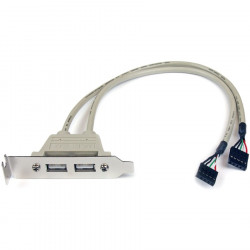 StarTech.com 2 Port USB LP Slot Plate Adapter
