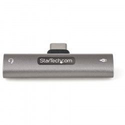 StarTech.com USB C Audio Charge Adapter 3.5mm Jack/PD