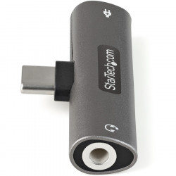 StarTech.com USB C Audio Charge Adapter 3.5mm Jack/PD