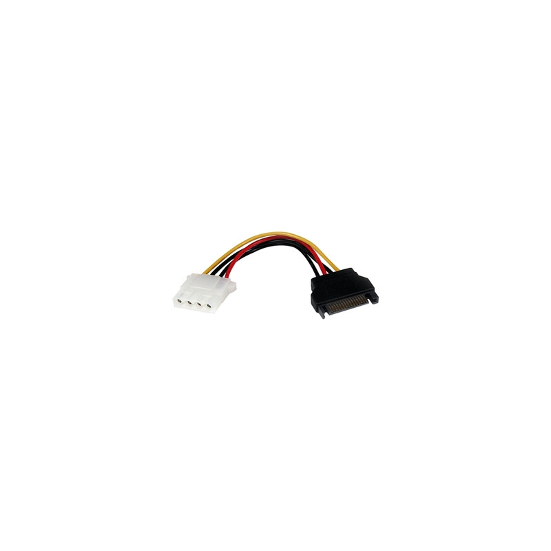 StarTech.com 6in SATA to LP4 Power Cable Adapter F/M