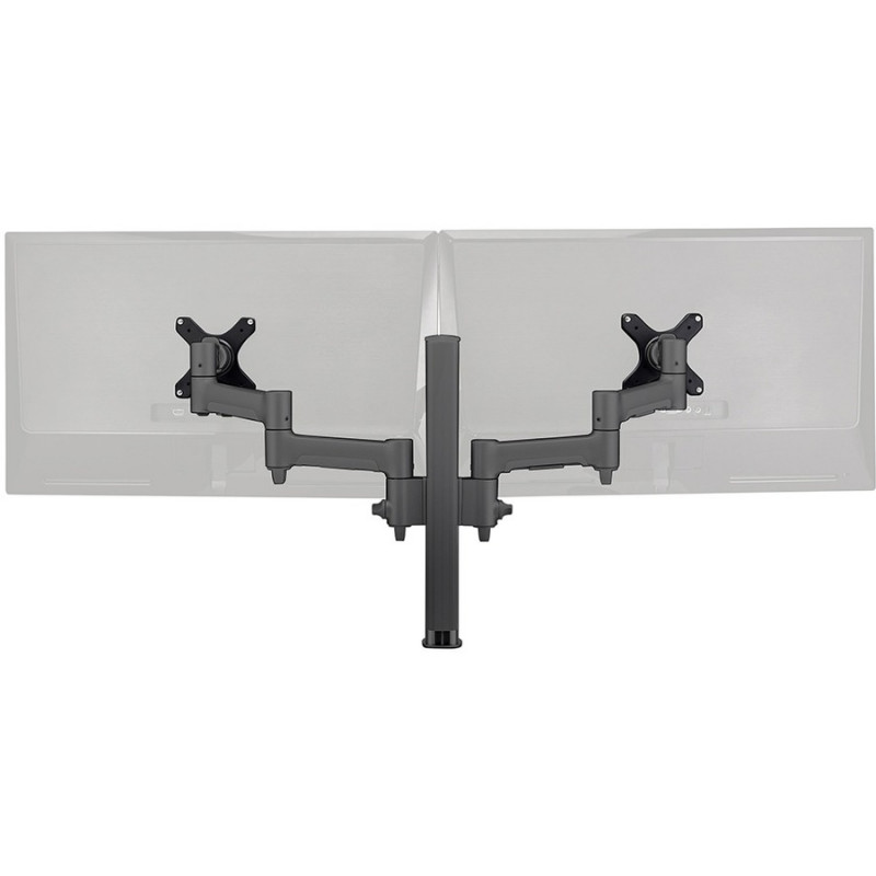 ATDEC DUAL MONITOR DESK MOUNT BLACK