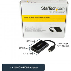 StarTech.com USB-C to HDMI Adapter w/ Power Delivery