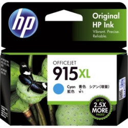 HP 915XL Cyan Original Ink...