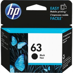 HP 63 BLACK INK F6U62AA