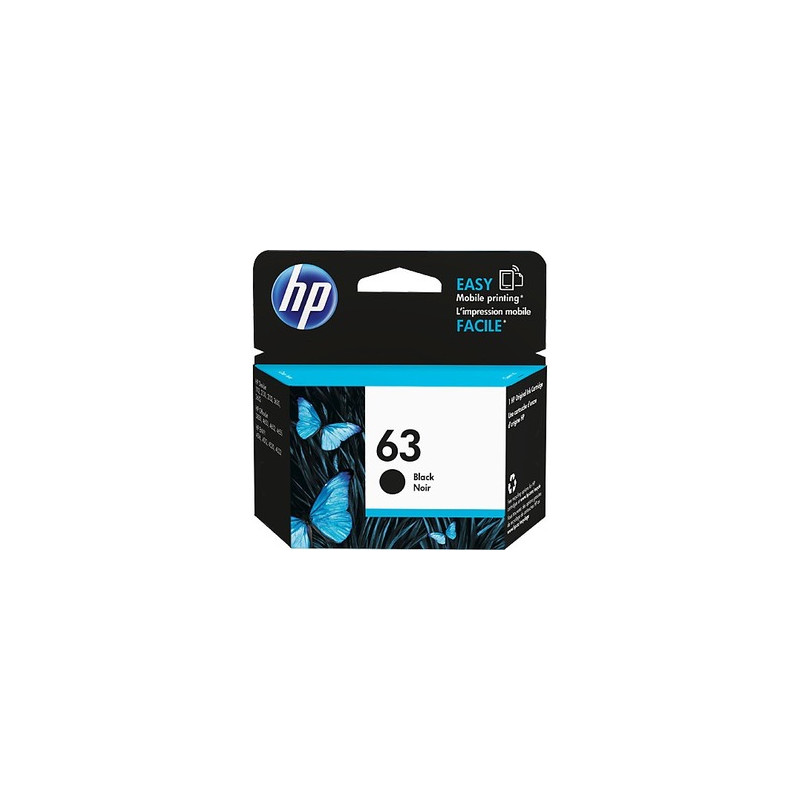 HP 63 BLACK INK F6U62AA