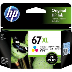 HP 67XL TRI-COLOR ORIGINAL...