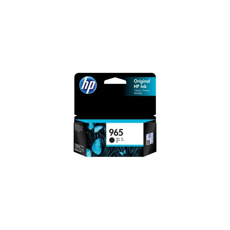 HP 965 BLACK ORIGINAL INK CARTRIDGE