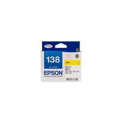 EPSON 138 High Capacity Yellow ink cart