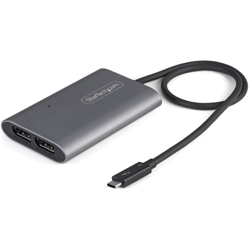 StarTech.com Thunderbolt 3 to Dual DP Adapter 4K/1x8K