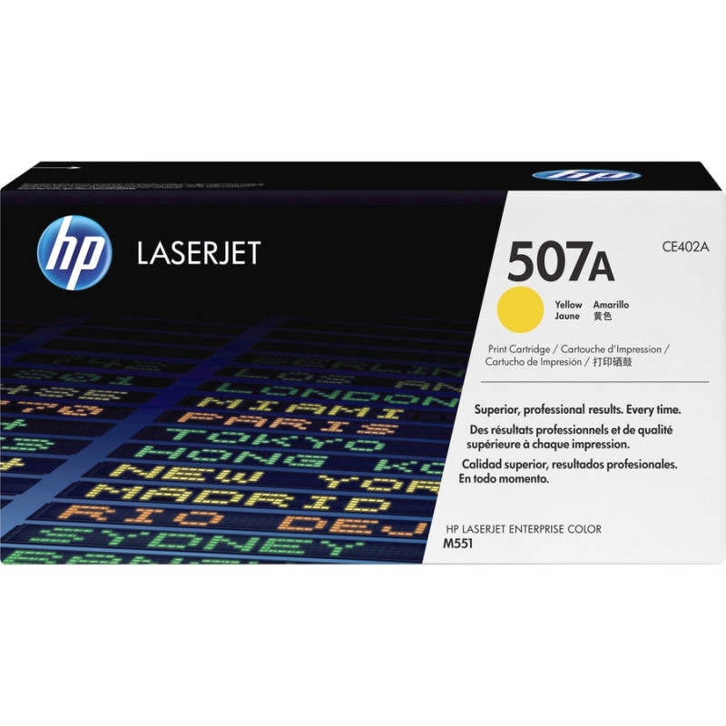 HP 507A YELLOW LJ TONER CART CE402A