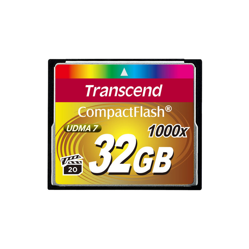 TRANSCEND 32GB CF Card (1000X)
