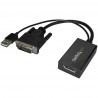 StarTech.com DVI to DisplayPort Adapter - USB Power