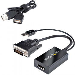StarTech.com DVI to DisplayPort Adapter - USB Power