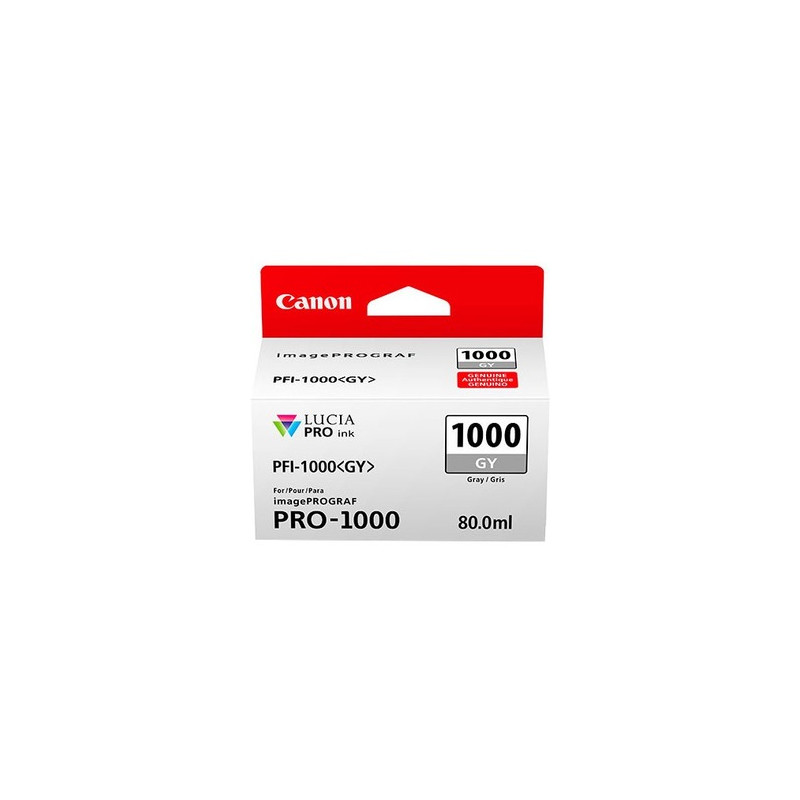 CANON PFI1000GY GREY INK TANK