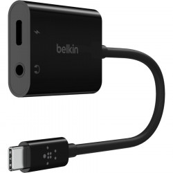 BELKIN 3.5MM AUDIO + USB-C CHARGE ADAPTER