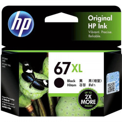 HP 67XL BLACK ORIGINAL INK...