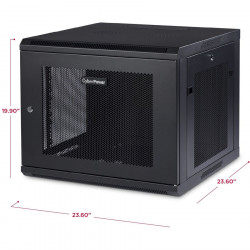 CyberPower 19IN 9U 600MM DEEP WALL MOUNT ENCLOSURE