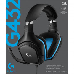 LOGITECH G432 7.1 WIRED GAMING HEADSET