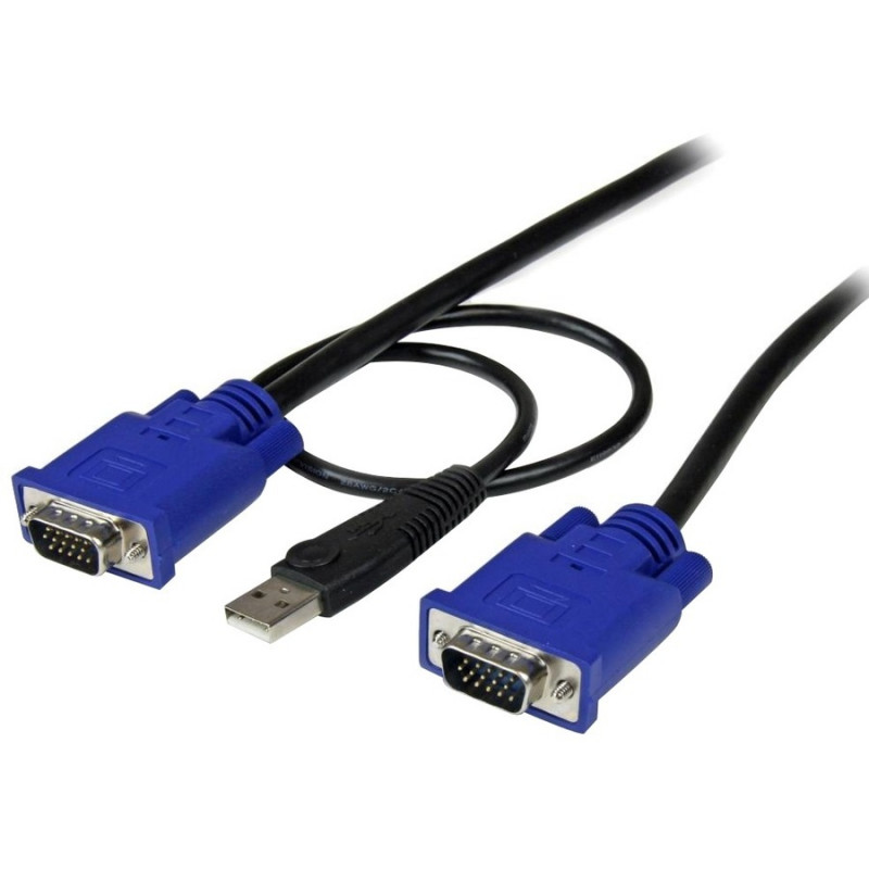 StarTech.com 10 ft 2-in-1 Ultra Thin USB KVM Cable