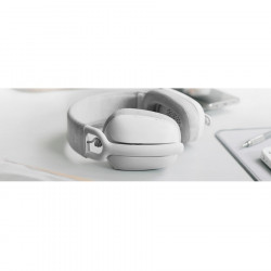 LOGITECH ZONE VIBE 100 HEADPHONES - OFF WHITE