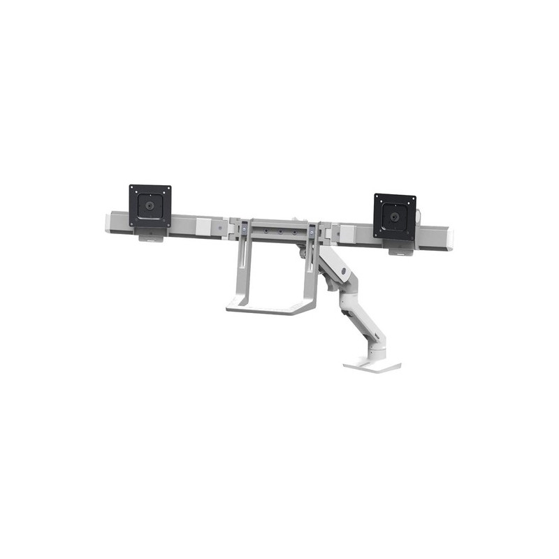 ERGOTRON HX DESK DUAL MONITOR ARM WHITE