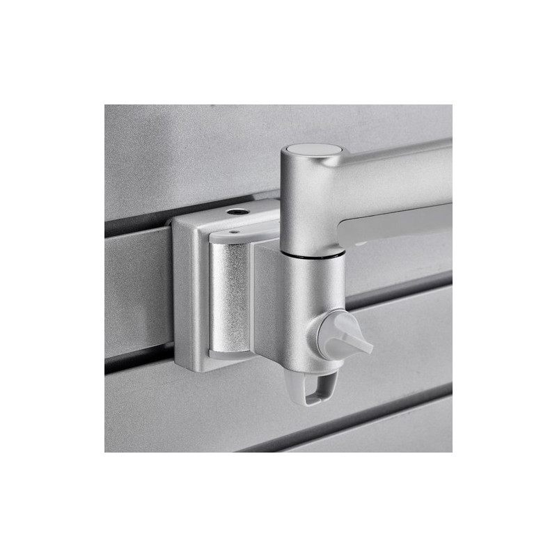 ATDEC AWM SLATWALL ADAPTOR - SILVER