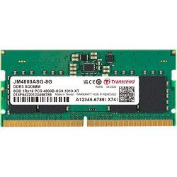 TRANSCEND 8GB JM DDR5 4800 SO-DIMM 1RX16 1GX16 CL4