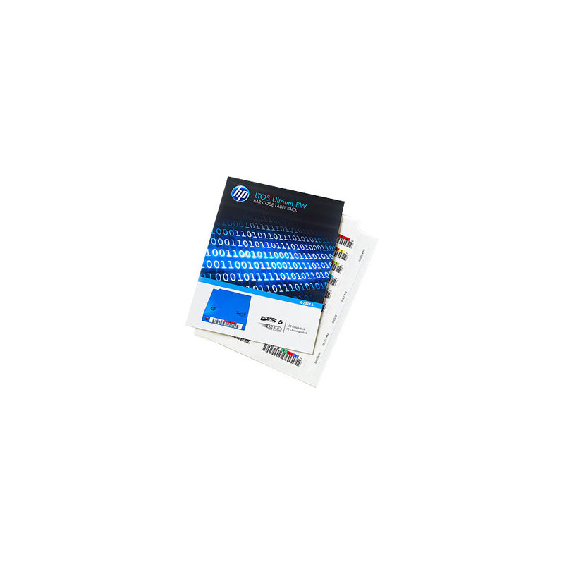 Hewlett Packard Enterprise HP LTO5 Ultrium WORM Bar Code Label Pack