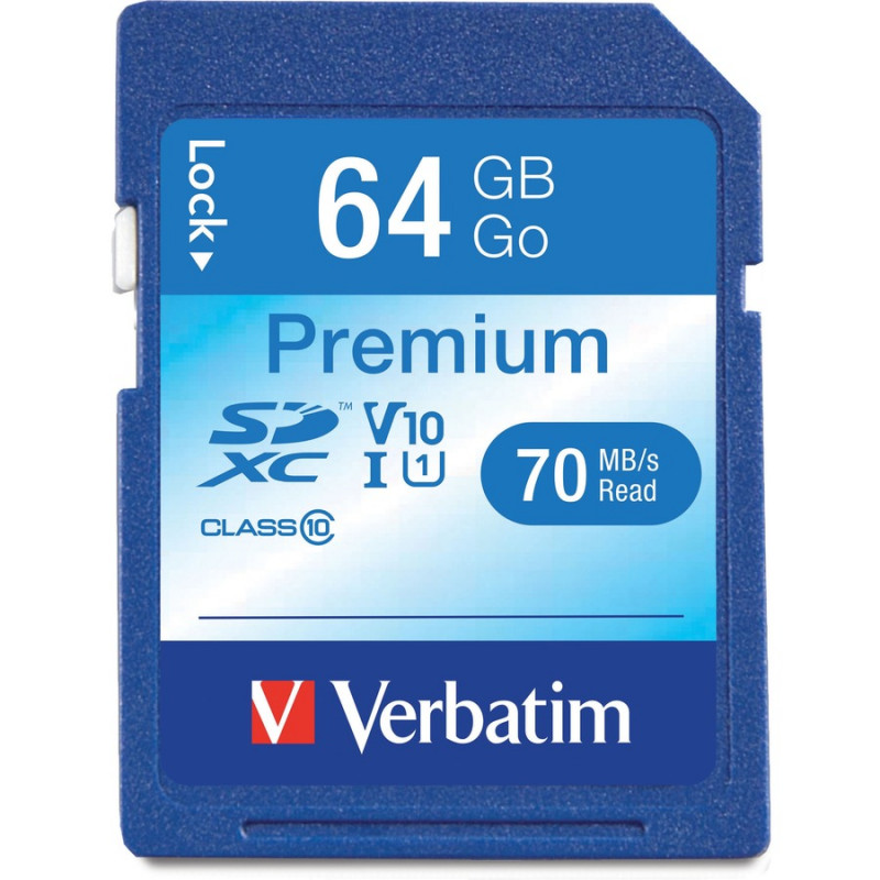 Verbatim SDXC 64GB (Class 10 UHS 1)