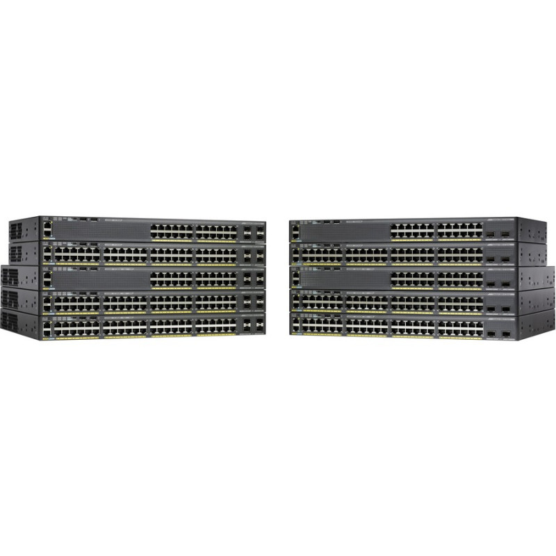 CISCO CATALYST 2960-X 24 GIGE POE 370W 2 X 10