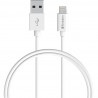 VERBATIM CHARGE SYNC LIGHTNING CABLE 50CM - WHT