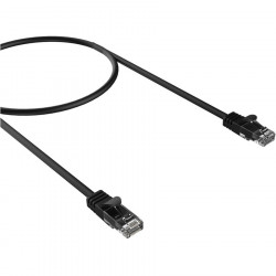 VERBATIM CAT 6 ETHERNET CABLE 1M - BLACK